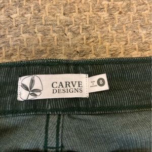 Carve Designs dogtown cords brand new without tags. Deep forest green size 8.
